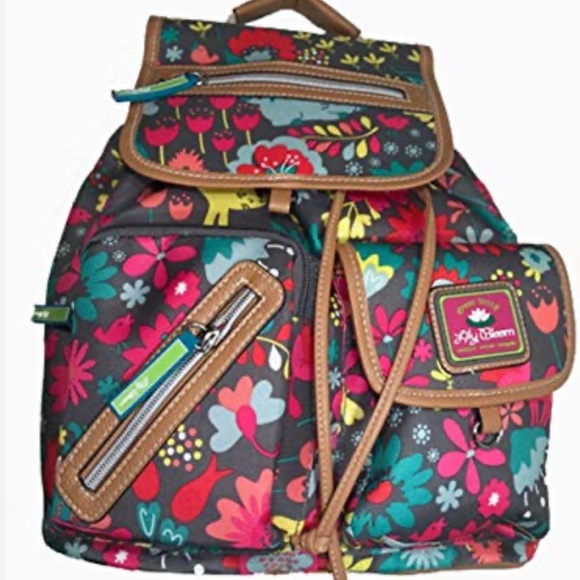 Lily Bloom Bags Lily Bloom Riley Backpack Playful Garden Poshmark